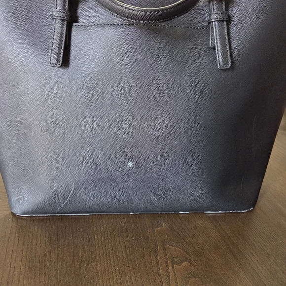 Michael Kors Black Tote with Gold Hardware - Picture 8 of 16